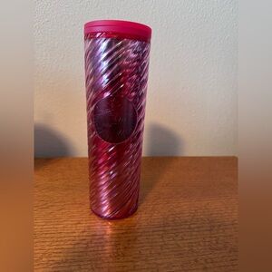 Starbucks Radiant Pink Spiral Tumbler